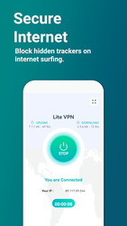Lite VPN - Secure VPN Proxy Скриншот 1