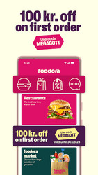 foodora Sverige: matleverans Скриншот 1