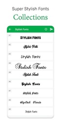 Stylish Fonts Keyboard Screenshot 4