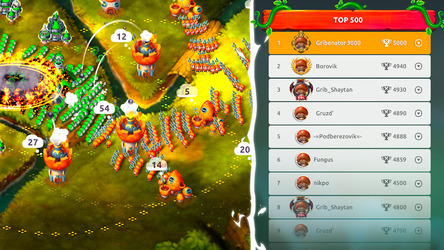 Mushroom Wars 2: RTS Strategy Screenshot 8