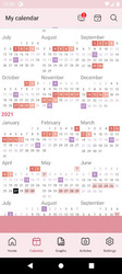 WomanLog Period Calendar Screenshot 6
