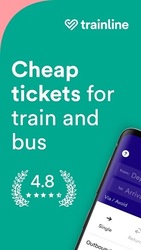 Trainline: Train travel Europe Screenshot 1