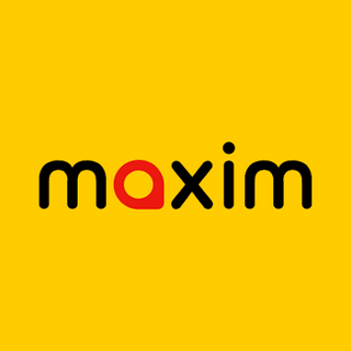 maxim — order taxi, food Icon