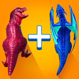 Merge Master: Dinosaur Monster Icon