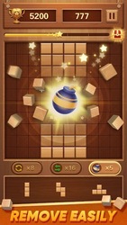 Block Puzzle Wood Blast Screenshot 2