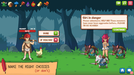 Who Needs a Hero? Screenshot 1