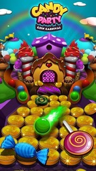 Candy Donuts Coin Party Dozer Скриншот 1