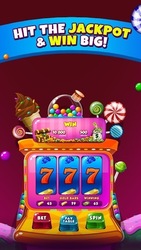 Candy Donuts Coin Party Dozer Скриншот 3