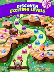 Candy Donuts Coin Party Dozer Скриншот 8