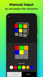 Решатель кубиков - Кубик Шифр Скриншот 5