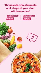 Yemeksepeti - Yemek & Market Скриншот 6