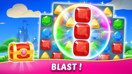 Jewel Blast Time - Match 3 Скриншот 5