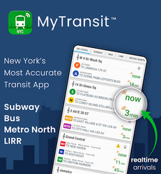 MyTransit NYC Subway & MTA Bus Скриншот 1
