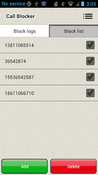 Блокировщик звонков Скриншот 2