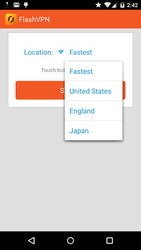 FlashVPN Fast VPN Proxy Скриншот 2