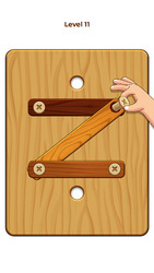 Wood Nuts & Bolts, Screw Скриншот 1