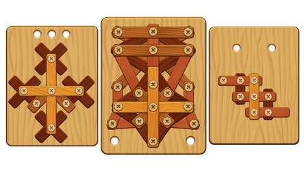 Wood Nuts & Bolts, Screw Скриншот 8