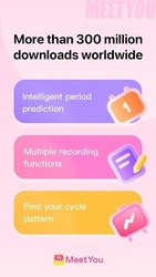 MeetYou - Period Tracker Screenshot 1
