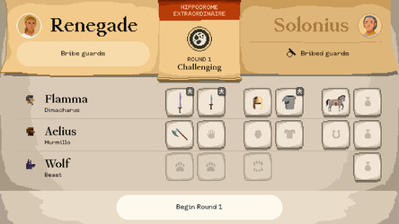 Gladiator manager Скриншот 3