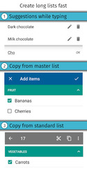 Shopping list — Lister Screenshot 3