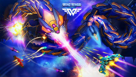 WindWings: Космический шутер Скриншот 1