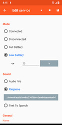 Battery Sound Notification Скриншот 3