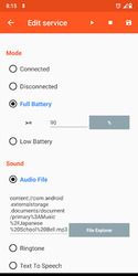 Battery Sound Notification Скриншот 8