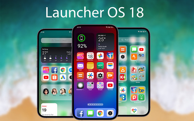 OS 17 Launcher - Phone 15 Pro Скриншот 1