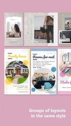 Posters: graphic design maker Screenshot 3