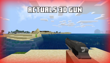 Gun Mod for Minecraft Скриншот 1