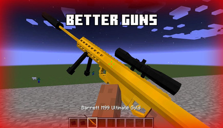 Gun Mod for Minecraft Скриншот 4