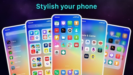 Launcher 2024 - Cool Fast Screenshot 1